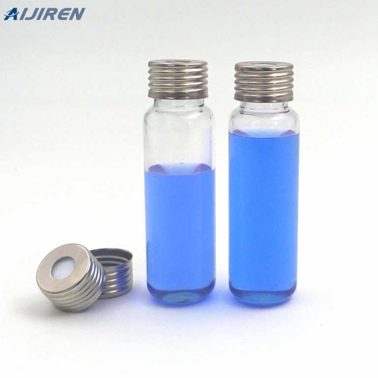 Certified 0.45um filter vials with pre-slit cap separa
